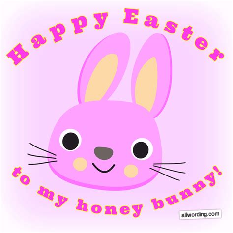 happy easter honey bunny